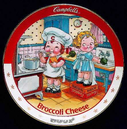 As a child I was called the Campbell soup girl.